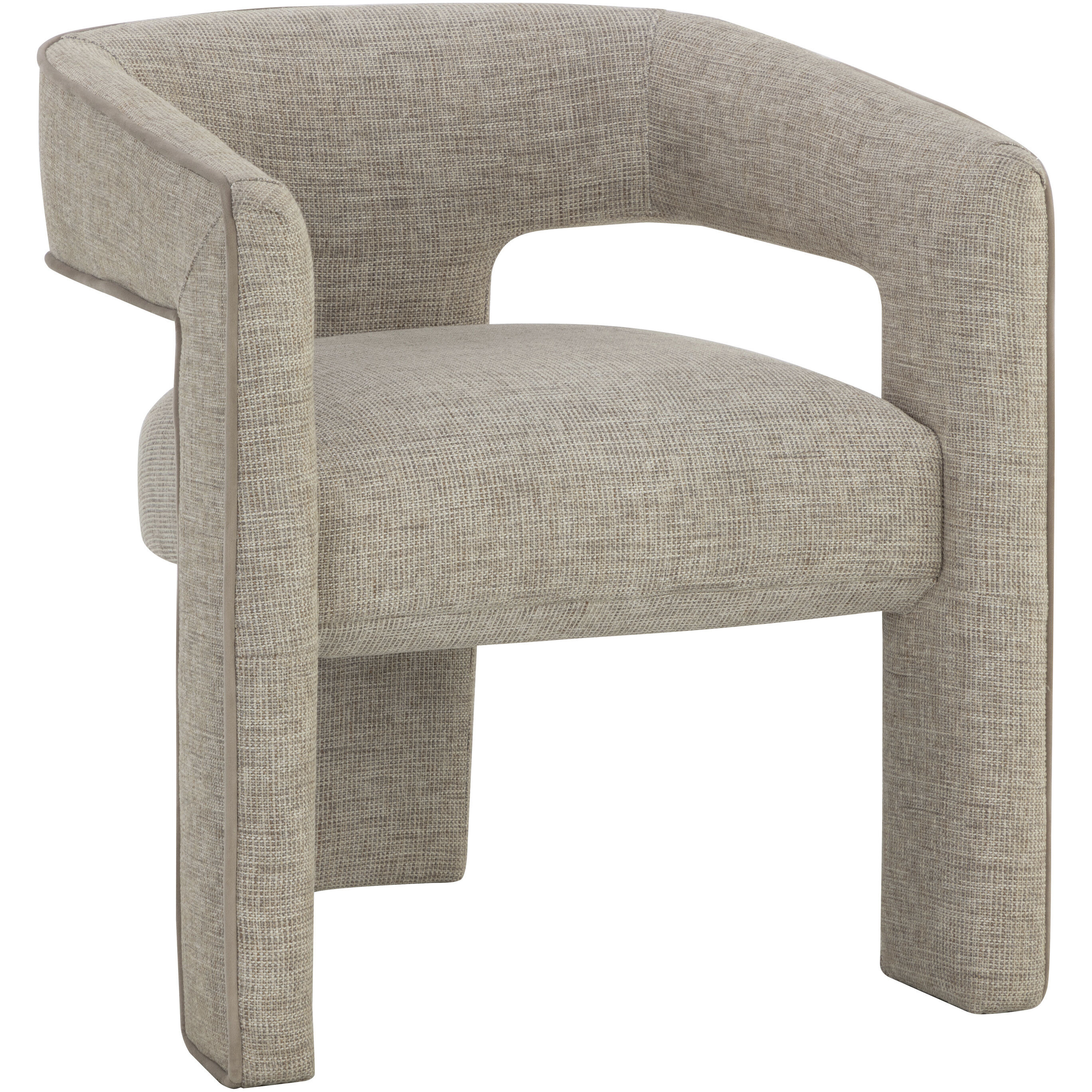 Krasner Rhapsody Sand Dining Armchair